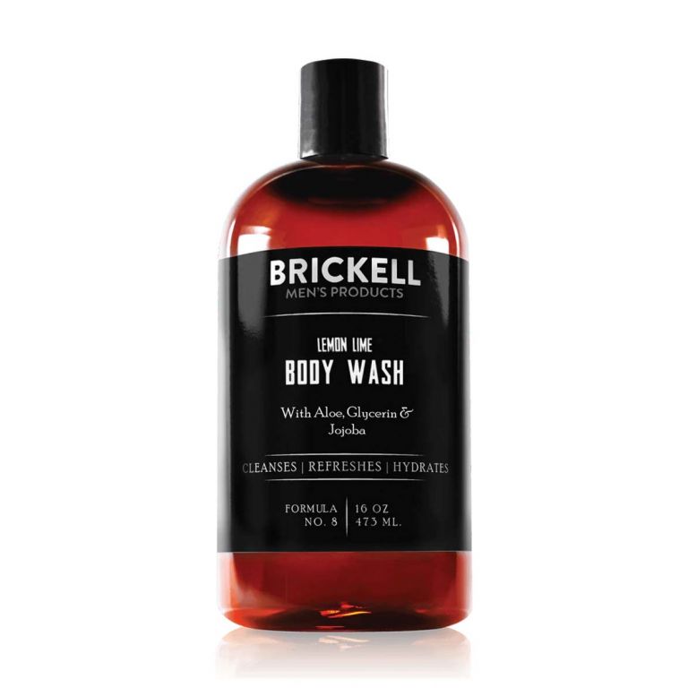 Brickell Invigorating Body Wash Lemon Lime 473 ml.