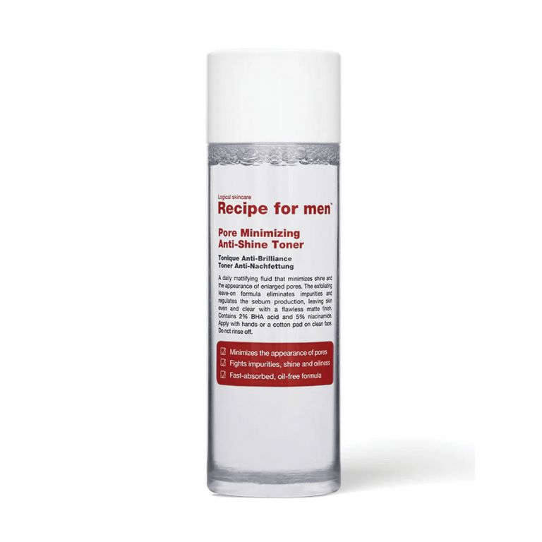 Recipe for Men Pore Minimizing Anti Shine Toner 100 ml.